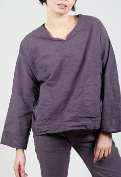 Aequamente Shirts & Blouses^Oversized Shirt in Melanzana