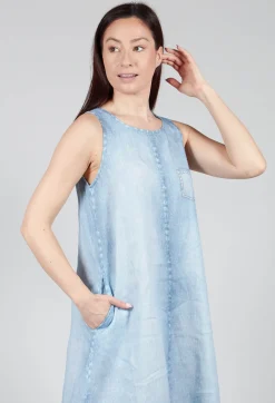 Elemente Clemente Dresses^Owo Dress in Denim