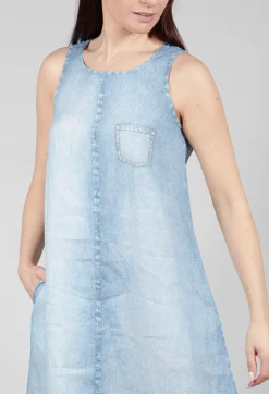 Elemente Clemente Dresses^Owo Dress in Denim