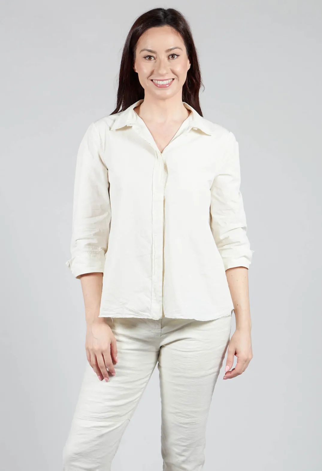 Aequamente Shirts & Blouses^Oxford Shirt in Chalk