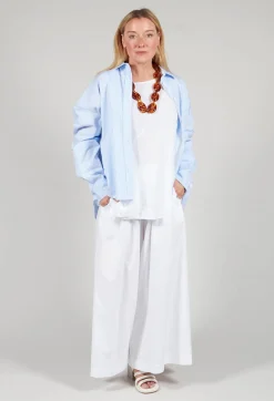 Amici Shirts & Blouses^Oxford Shirt in Striped Blue