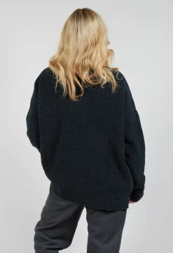 La Vaca Loca Tops^Pablo Knitted Jumper in Phantom Grey