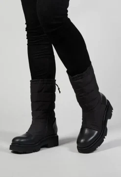 Malloni Boots^Padded Boots in Nero