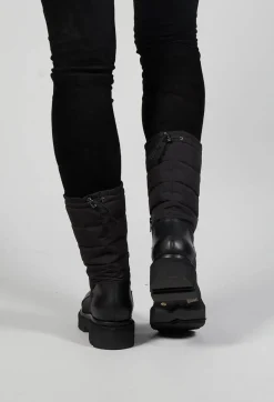 Malloni Boots^Padded Boots in Nero