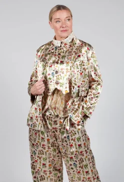 Aleksandr Manamis Jackets^Padded Jacket in Petite Fleurs