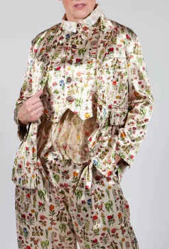 Aleksandr Manamis Jackets^Padded Jacket in Petite Fleurs