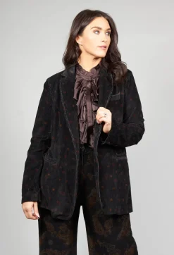 Baci Jackets^Paisley Single Button Blazer