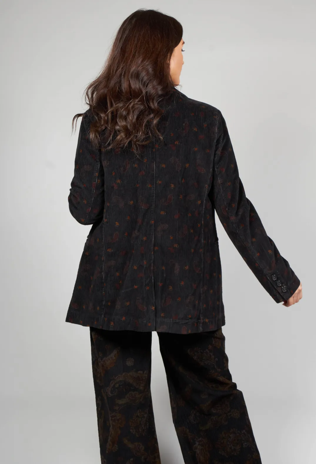 Baci Jackets^Paisley Single Button Blazer