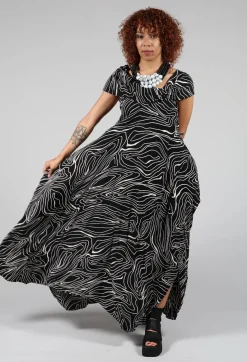 Xenia Design Dresses^PAKA11 Dress in Black with White