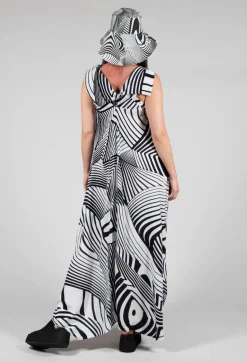 Xenia Design Dresses^PAKA10 Dress in White with Black