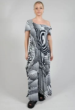 Xenia Design Dresses^PAKA10 Dress in White with Black