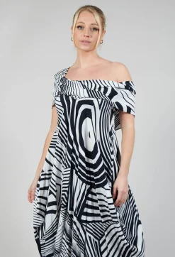 Xenia Design Dresses^PAKA10 Dress in White with Black