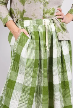 Mama B Skirts^Panarea Q Skirt in Avocado