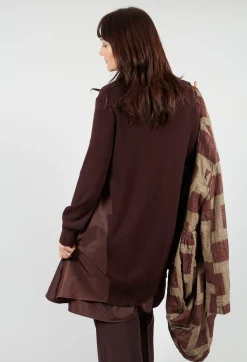 Mei Meij Dresses^Panelled Sweater Dress in Java