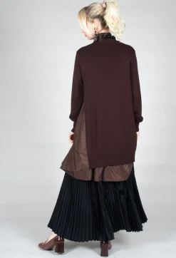 Mei Meij Dresses^Panelled Sweater Dress in Java