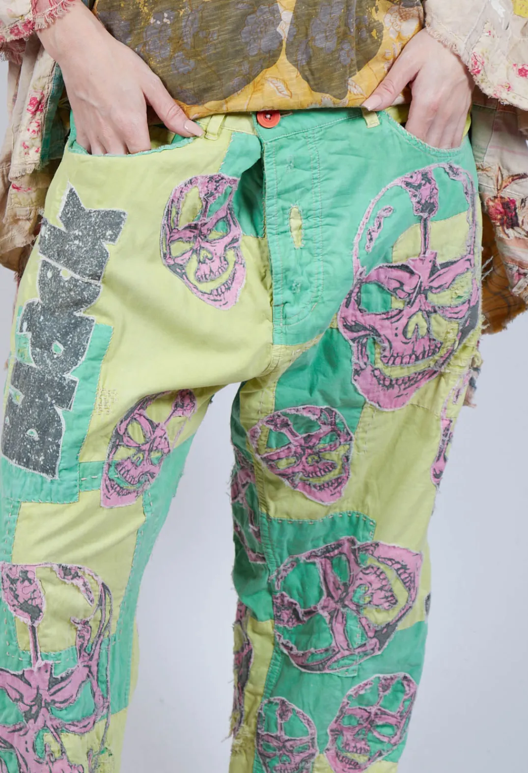 Magnolia Pearl Trousers^Paranoid Miner Denims in Radical