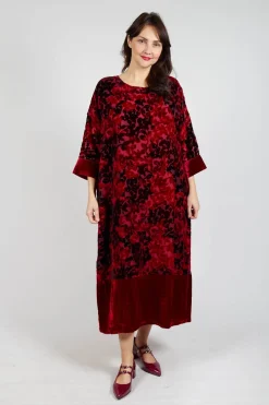 Bianco Levrin Dresses^Paris Dress in Redtone