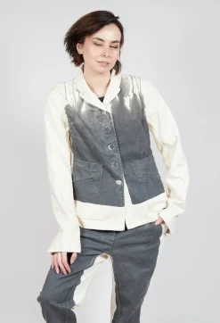 Rundholz Mainline Jackets^Patch Pocket Jacket in Asteroid Paint
