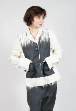 Rundholz Mainline Jackets^Patch Pocket Jacket in Black Paint