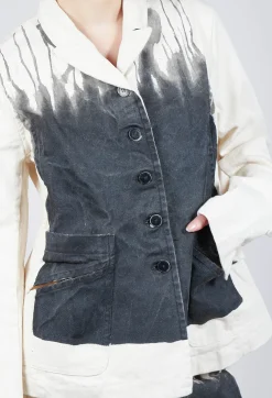 Rundholz Mainline Jackets^Patch Pocket Jacket in Black Paint