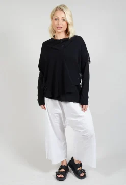 Pal Offner Jackets^Patched Cropped Jacket in Black