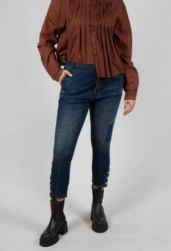 Umit Unal Jeans^Patchwork Jeans in Original