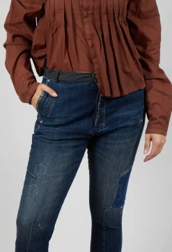 Umit Unal Jeans^Patchwork Jeans in Original