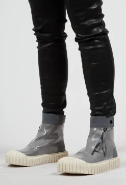 Rundholz Dip Boots^Patent Boots in Pencil