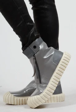 Rundholz Dip Boots^Patent Boots in Pencil