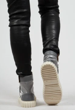 Rundholz Dip Boots^Patent Boots in Pencil