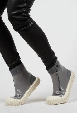 Rundholz Dip Boots^Patent Boots in Pencil