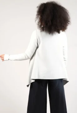 Sarah Pacini Knitwear|Cardigans^Patterned Cardigan in Grey