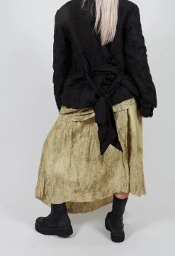 Aleksandr Manamis Skirts^Patterned Skirt in Moss