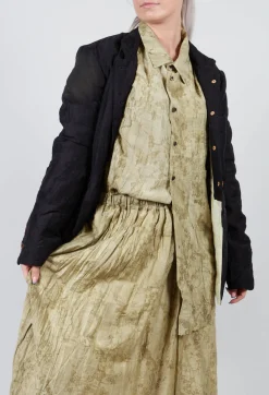 Aleksandr Manamis Skirts^Patterned Skirt in Moss