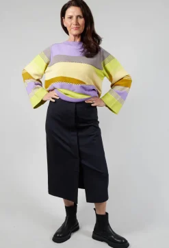 Beatrice B Skirts^Pencil Skirt in Anthracite