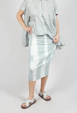 Rundholz Black Label Skirts^Pencil Skirt in Grey Print