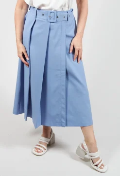 Beatrice B Skirts^Pencil Skirt in Hokusai Blue