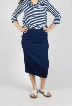 Rundholz Black Label Skirts^Pencil Skirt in Navy
