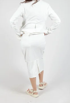 Rundholz Black Label Skirts^Pencil Skirt in Offwhite