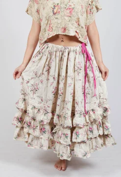 Magnolia Pearl Skirts^Penelope Ruffle Skirt in Idealist