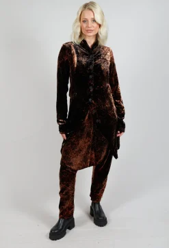 Pal Offner Coats^Penguin Coat in Batiked Caramel