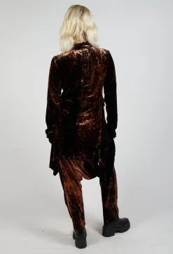 Pal Offner Coats^Penguin Coat in Batiked Caramel