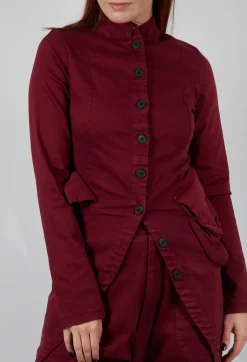 Pal Offner Coats^Penguin Coat in Merlot