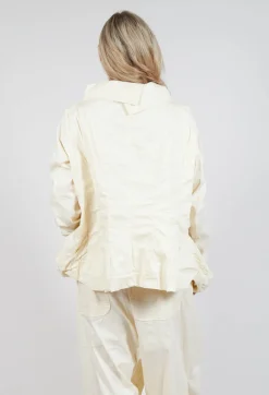 Rundholz Mainline Jackets^Peplum Hem Jacket in Galaxy