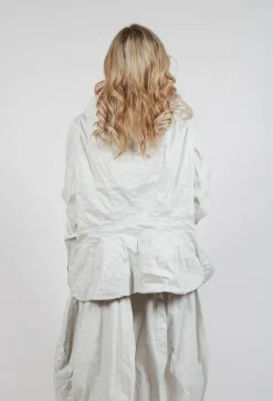 Rundholz Mainline Jackets^Peplum Hem Jacket in Moon