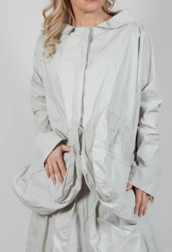 Rundholz Mainline Jackets^Peplum Hem Jacket in Moon