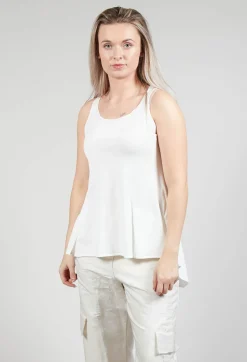 Rundholz Mainline Tops^Peplum Vest in Callas