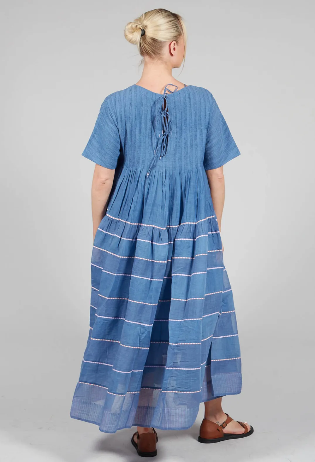 Eka Dresses^Percy Dress in Cerulean Blue