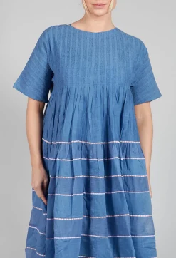 Eka Dresses^Percy Dress in Cerulean Blue