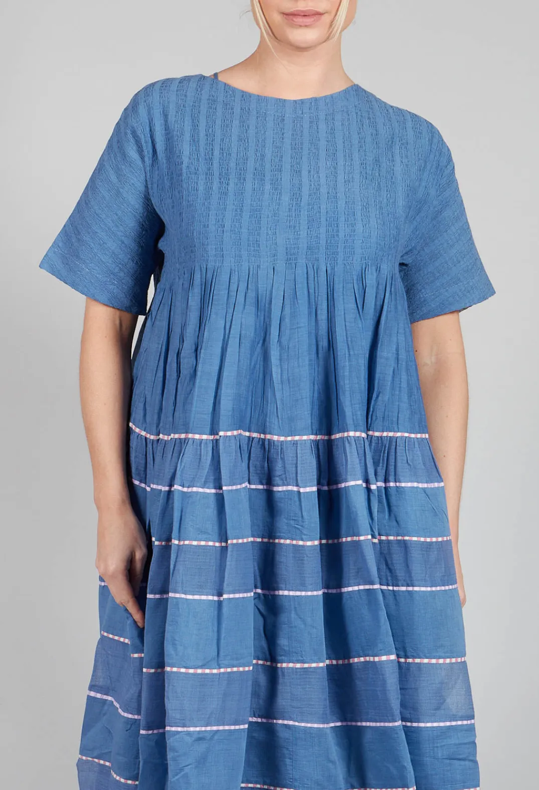 Eka Dresses^Percy Dress in Cerulean Blue